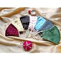 Fashion Unisex Wedding Special Washable Light Weight Satin Cotton Cloth Face Mask (Maroon-Golden-Black-Pink-Skyblue-Gray-Green)