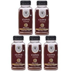 shree singal laung powder dried clove powder with no added preservatives pack of 5-100 gm each