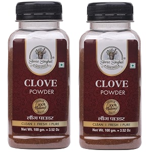 shree singal laung powder dried clove powder with no added preservatives pack of 2-100 gm each