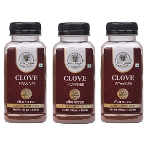 shree singal laung powder dried clove powder with no added preservatives pack of 3-100 gm each