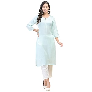 Shree Women Liva Rayon White Floral Print