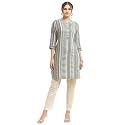 Shree Women Liva Rayon White Floral Print