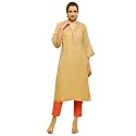 Shree Women Liva (Rayon) White Floral Print Kurta