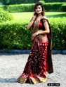 shreeji creation Self Design Bandhani Art Silk