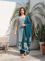 SHREENATHJI TEXTILE Women Kurta Pant Dupatta Set