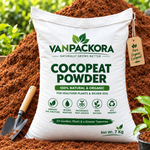 shreeshanx organic cocopeat powder for seedling tray 5 kg garden mulch