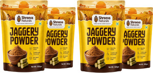 shreeva naturals jaggery powder 2 kg 4 x 500g powder jaggery 2 kg pack of 4