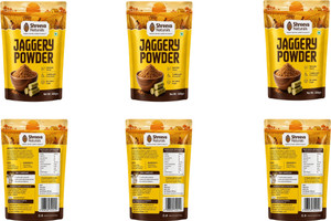shreeva naturals jaggery powder 3 kg 6 x 500g powder jaggery 3 kg pack of 6