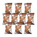 SHREGO Chilli Garlic Roasted Peanuts, Healthy Namkeen and Snacks, Pack of 10, 1400G (10X140G)