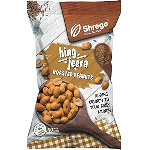 shrego hing jeera roasted peanuts 140g