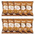 SHREGO Hing Jeera Roasted Peanuts, Healthy Namkeen and Snacks, Pack of 10, 1400G (10X140G)