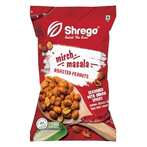 shrego mirch masala roasted peanuts 140g