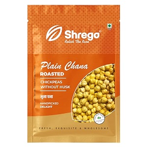 shrego roasted whole chana desi chickpeas without husk 360 gm