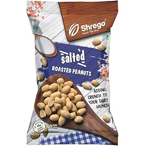 shrego salted roasted peanuts 160g