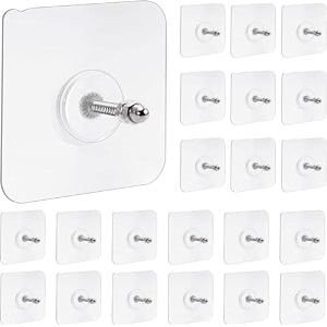 wall hooks for hanging strongheavy duty nail free without drill screw self adhesive hookkitchen accessories itemsclock hanging adhesive hooks pack of 30