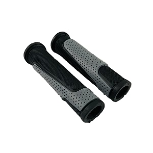 shrenik cycle handle grip for 24-29 inch bicycle dual color soft rubber non toxic anti-slip mtbcity bicycle handle grip length 13cm grey