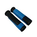 Shrenik Cycle Handle Grip for 24-29 Inch Bicycle Dual Color Soft Rubber Non Toxic Anti-Slip MTB/City Bicycle Handle Grip Length 13cm (Blue)
