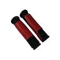 Shrenik Cycle Handle Grip for 24-29 Inch Bicycle Dual Color Soft Rubber Non Toxic Anti-Slip MTB/City Bicycle Handle Grip Length 13cm (Red)