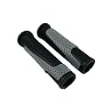 Shrenik Cycle Handle Grip for 24-29 Inch Bicycle Dual Color Soft Rubber Non Toxic Anti-Slip MTB/City Bicycle Handle Grip Length 13cm (Grey)