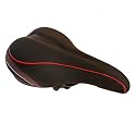 ShreNik Saddle Seat for Bicycle Cycle Soft Cushion Complete Seat (Black)