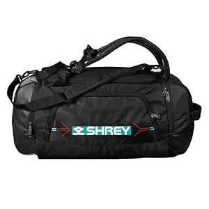 shrey holdall 20  player bag  for hockey black one size