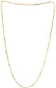 Shreyadzines Shreyadzines Women’s Ethnic Gold Plated Long Necklace Chain for Wedding Festive Alloy Necklace