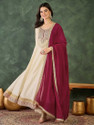 ShreyaFashion Embroidered Anarkali Kurta Bottom Dupatta