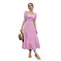 Shreyam Girl39s amp Women39s Solid A-Line Ruched