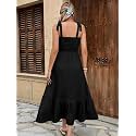 Shreyam Girl39s amp Women39s Solid A-Line Ruched
