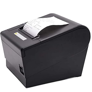 shreyans 80mm thermal receipt monochrome wired home inkjet printers with auto cuttercompatible with escposstar print commands usb black