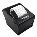 SHREYANS 80mm Thermal Receipt Printer with Auto Cutter,Compatible with ESC/POS/Star Print Commands (USB+Bluetooth)