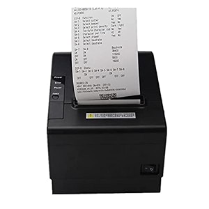 shreyans 80mm thermal receipt monochrome wired home inkjet printers with auto cuttercompatible with escposstar print commands usb black