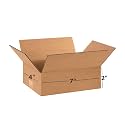 Shri Ram Packaging 3 Ply Brown Corrugated Box_Packing Box Size: 7X4X2 Length 7 Inch Width 4 Inch Height 2 Inch Shipping Box Courier Box (Pack Of 40)