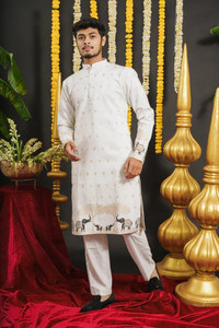 SHRIIMANT Men Kurta Set