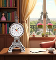 Shrines Digital SILVER Clock