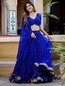 shringaar Striped Semi Stitched Lehenga Crop