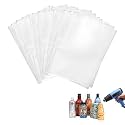 Shrink Wrap Bags, 300 PCS 7x10 Clear PVC Heat Shrink Bags for Books