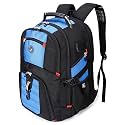 SHRRADOO Extra Large 50L Travel Laptop Backpack with USB Charging Port Fit 17 Inch Laptops for Men Women