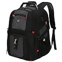SHRRADOO Extra Large 50L Travel Laptop Backpack with USB Charging Port Fit 17 Inch Laptops for Men Women