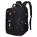 SHRRADOO Extra Large 50L Travel Laptop Backpack with USB Charging Port Fit 17 Inch Laptops for Men Women
