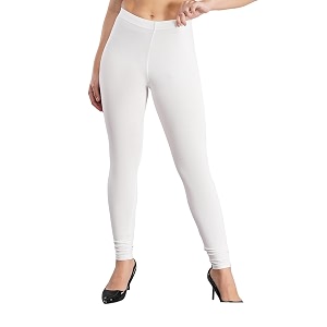 shruthi classic fit super stretchable cotton elastane fabric churidar ultra soft cotton blend leggings for women