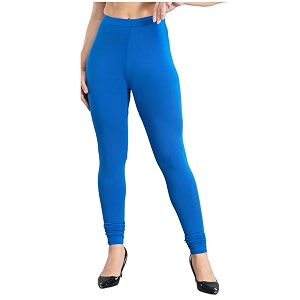 shruthi classic fit super stretchable cotton elastane fabric churidar ultra soft cotton blend leggings for women
