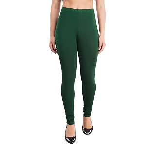 shruthi classic fit super stretchable cotton elastane fabric churidar ultra soft cotton blend leggings for women