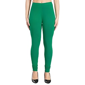 shruthi classic fit super stretchable cotton elastane fabric churidar ultra soft cotton blend leggings for women