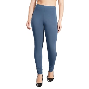shruthi classic fit super stretchable cotton elastane fabric churidar ultra soft cotton blend leggings for women