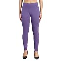 SHRUTHI Classic Fit Super Stretchable Cotton Elastane Fabric Churidar Ultra Soft Cotton Blend Leggings for Women