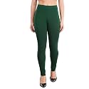 SHRUTHI Classic Fit Super Stretchable Cotton Elastane Fabric Churidar Ultra Soft Cotton Blend Leggings for Women