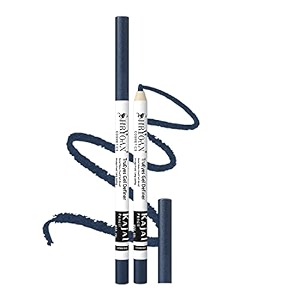 shryoan secret true eyes kajal matte finish ultra sleek amp creamy kajal  waterproof amp smudge proof  upto 24 hours long stay  made in germany blue 12g