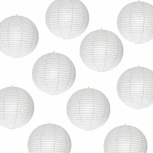 shuang you white paper hanging lantern