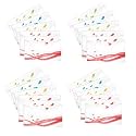 Shuban A4 Plastic File Folder Document Organizer, Plastic File Holder with Snap Button, Waterproof Certificate Folder for Office, School, Home (Style-9- Leaf Printed Folder– 20 Pcs -Multi Color)